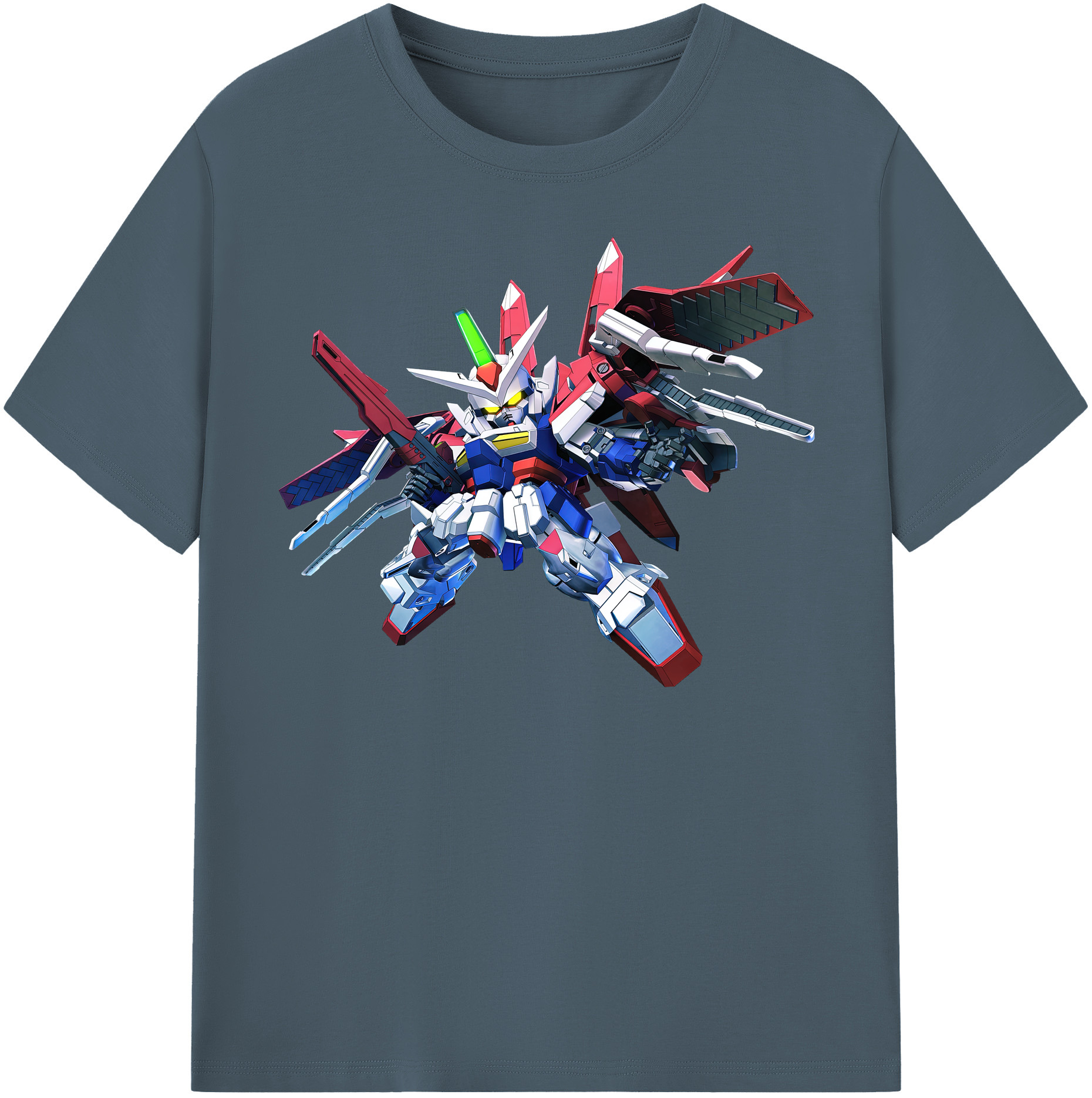 （画像用） 機動戦士ガンダム Mobile Suit Gundam 綿100％半袖Tシャツ（フロントプリント）